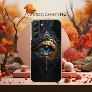 Fantasy Eye Samsung Galaxy Hülle: Kunstvoller TPU Schutz