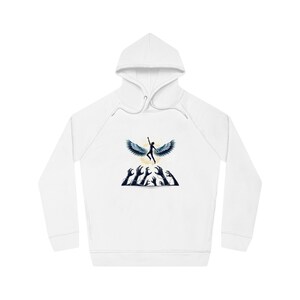 Sider Hoodie, Fearless Rise Above Design, Anxiety Relief, Gender Neutral Sweatshirt, Inspirational Hooded Jumper, Unisex Pullover, Courage