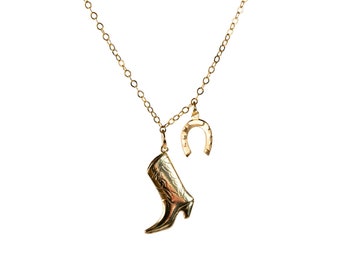 Hen Do Gifts, Cowboy Hen Party, Nashville Birthday, Cowgirl Bachelorette, Nashville Bachelorette, Gold Charm Necklace