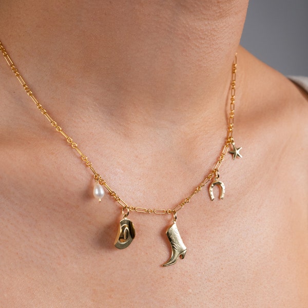 Stampede Charm Necklace