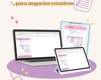 Excel template to create quotes for your creative business, print them, or send them via WhatsApp to your clients
