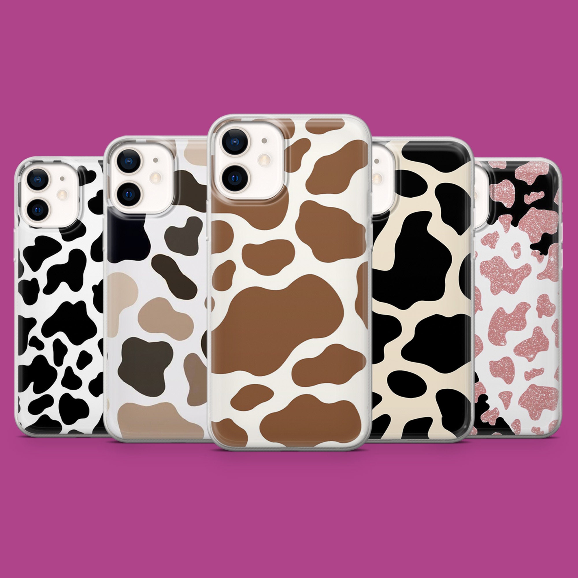 Max Case Clear Cow Print Phone Case Iphone 11 Buy Cow Print Phone