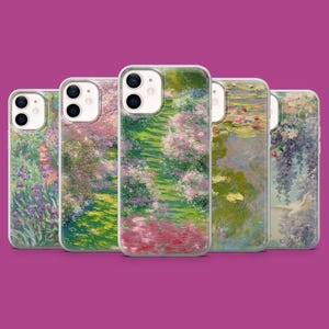Claude Monet Phone Case Art Vintage Painting Cover for iPhone 17 16 15 14 13 12 11 Samsung S25Ultra S24 S23FE A55 A35 A16 Pixel 10 Pro 9A 8A