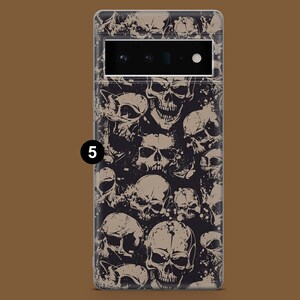 Horror telefoonhoesje Goth Gore Eyes Cover voor Pixel 10, 10A, 9Pro XL, 8A, iPhone 17, 16 Pro, 15, 14, Samsung S26, S25, S24, S23, A57, A17, A16 5