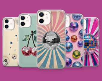 Disco Ball Phone Case Mirror Party Cover for iPhone 17, 16 Pro, 15, 14, 13, 12, Samsung S26, S25, S24, S23, S22, A57, A17, Pixel 10, 10A, 9A