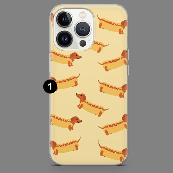 Dachshund Phone Case Fluffy Dog Cover for iPhone 17 Air 16 15 14