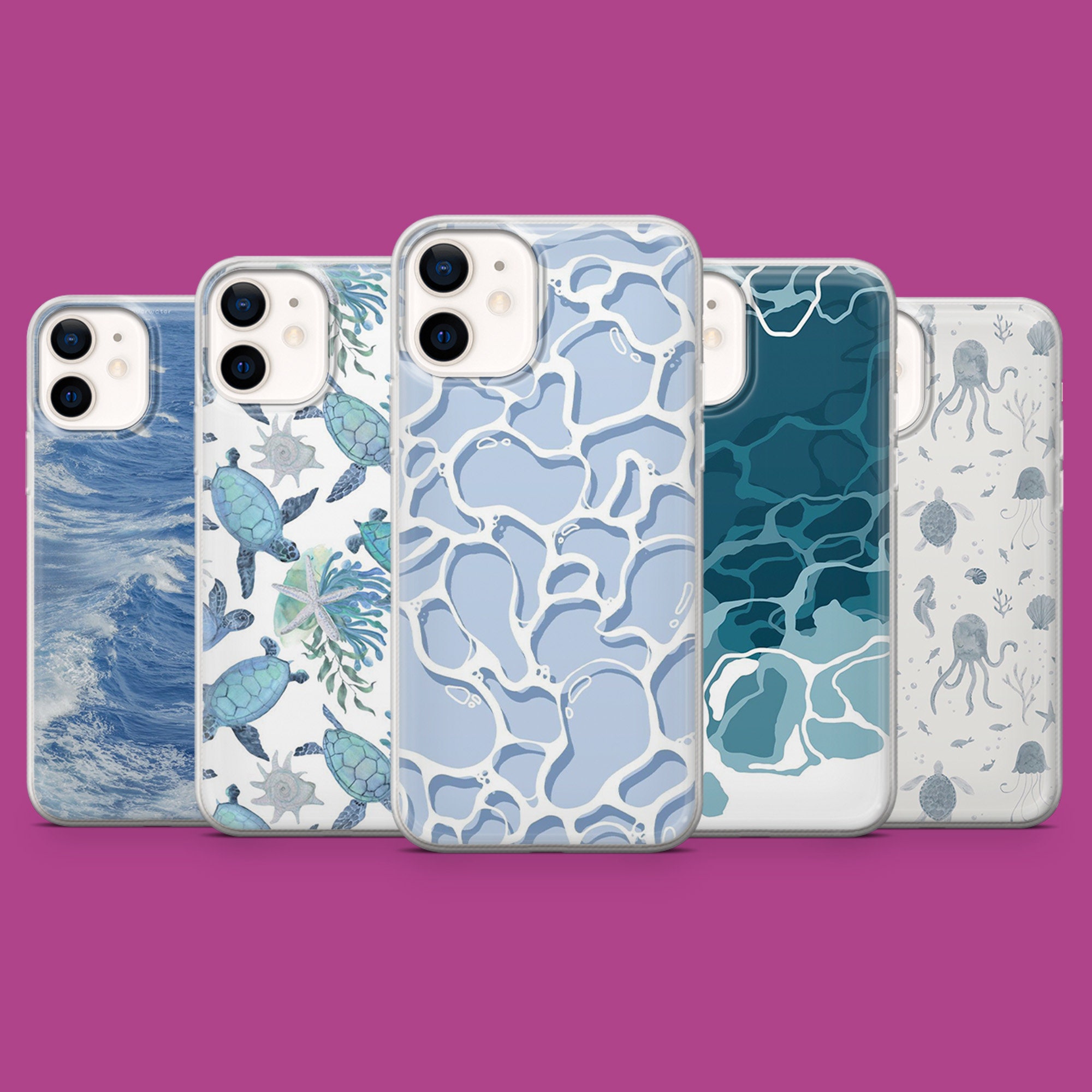 Sea Life Phone Case - Etsy