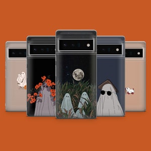 Geist Handyhülle Haunting Spirits Cover passend für Google Pixel 10 Pro XL 9 8A 7A 6A, iPhone 17 16 15 14 13 12, Samsung S25 S24 A55 A35