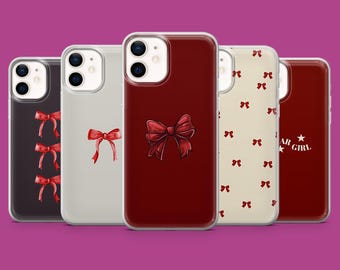 Burgundy Phone Case Crimson Maroon Red Vibes Cover for iPhone 17, 16 Pro, 15, 14, 13, 12, Samsung S26, S25, S24, S23, A57, Pixel 10, 10A, 9A