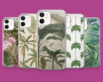 Baum Handyhülle Exotic Tropical Cover für iPhone 15 14 13 12 11 Xr Samsung S24Ultra S23FE S22 A54 A34 A15 A14 Pixel 8 8A 7A 7Pro 6A