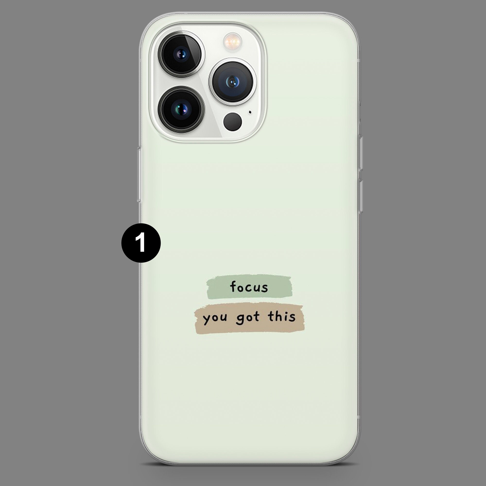 Inspiration Phone Case Motivational Quote Cover for iPhone
