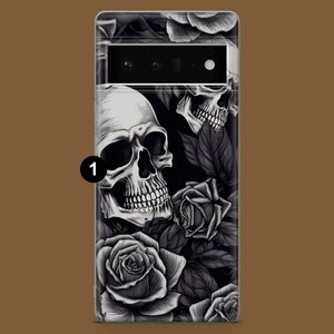 Horror telefoonhoesje Goth Gore Eyes Cover voor Pixel 10, 10A, 9Pro XL, 8A, iPhone 17, 16 Pro, 15, 14, Samsung S26, S25, S24, S23, A57, A17, A16 1