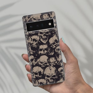 Horror telefoonhoesje Goth Gore Eyes Cover voor Pixel 10, 10A, 9Pro XL, 8A, iPhone 17, 16 Pro, 15, 14, Samsung S26, S25, S24, S23, A57, A17, A16 afbeelding 9
