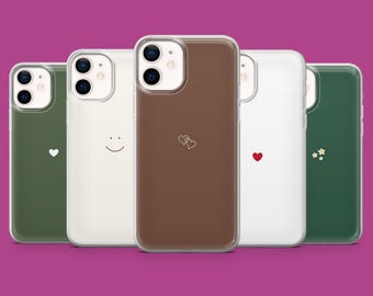 Minimalist Phone Case Simple Aesthetic Cover for iPhone 17, 16 Pro, 15, 14, 13, 12, Samsung S26, S25, S24, S23, S22, A17, Pixel 10, 10A, 9A