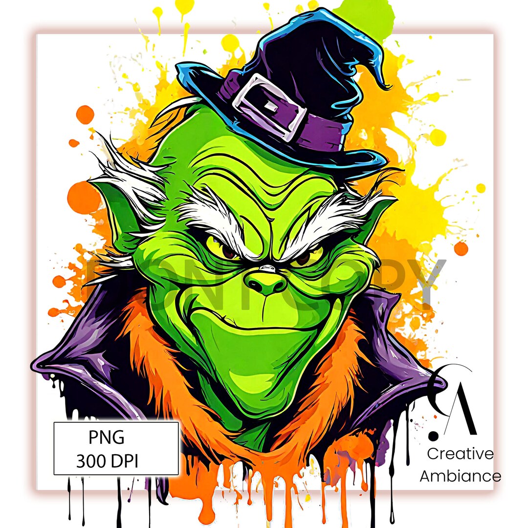 Grinch PNG Grinch Shirt Digital Design Grinch Sweatshirts The Grinch