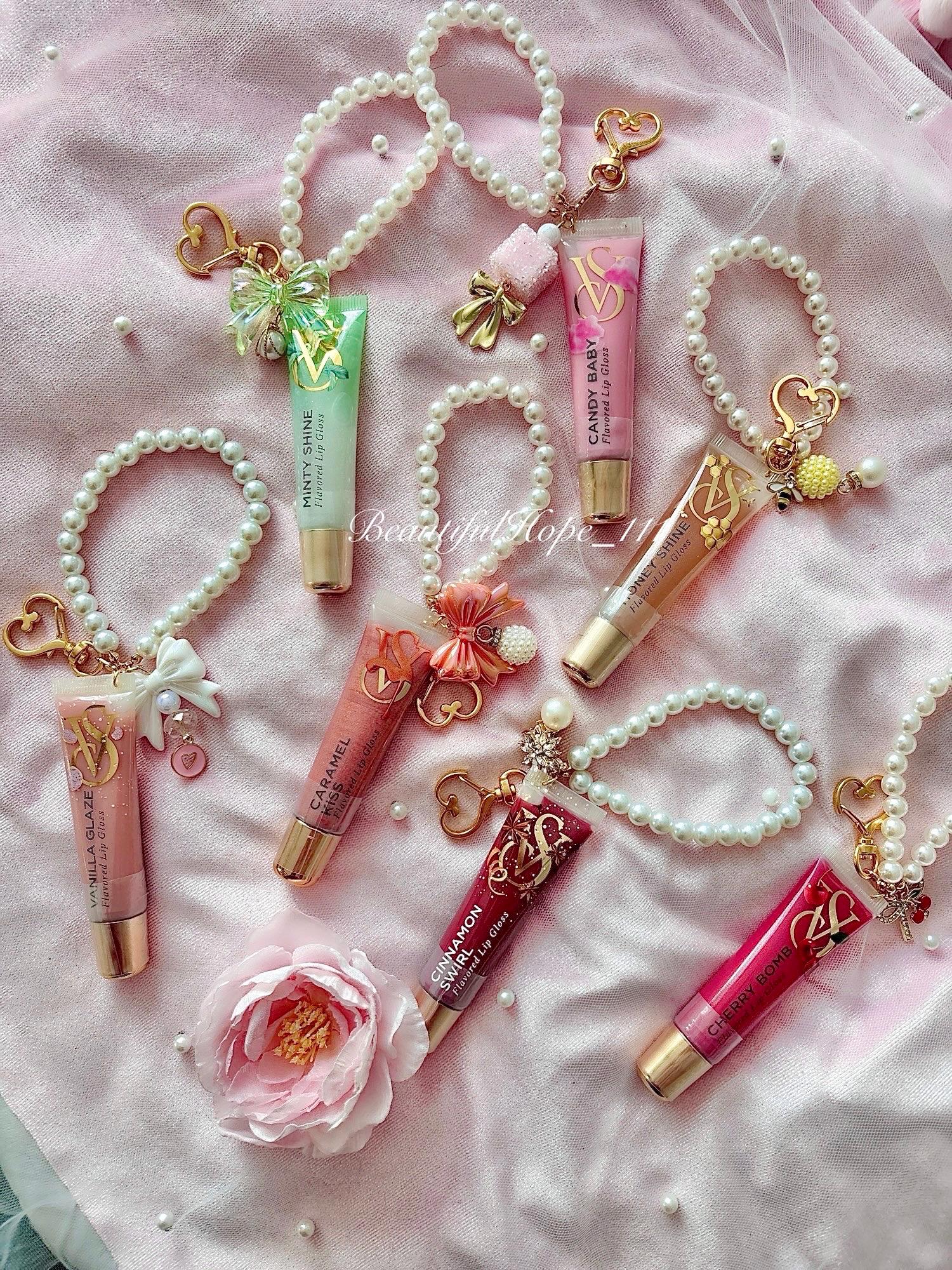 Lip Balm Victoria Secret Pink Dog Keychain Victorias Secretpink
