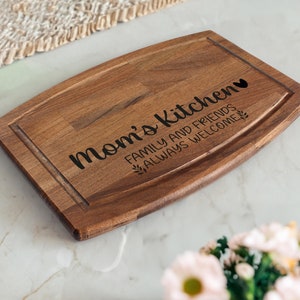 Mothers Day Gift, Christmas Gift, Custom Cutting Board, Grandma Cutting Board, Nana Gift, Gift For Mom, Engraved Cutting Board, Cheese Board