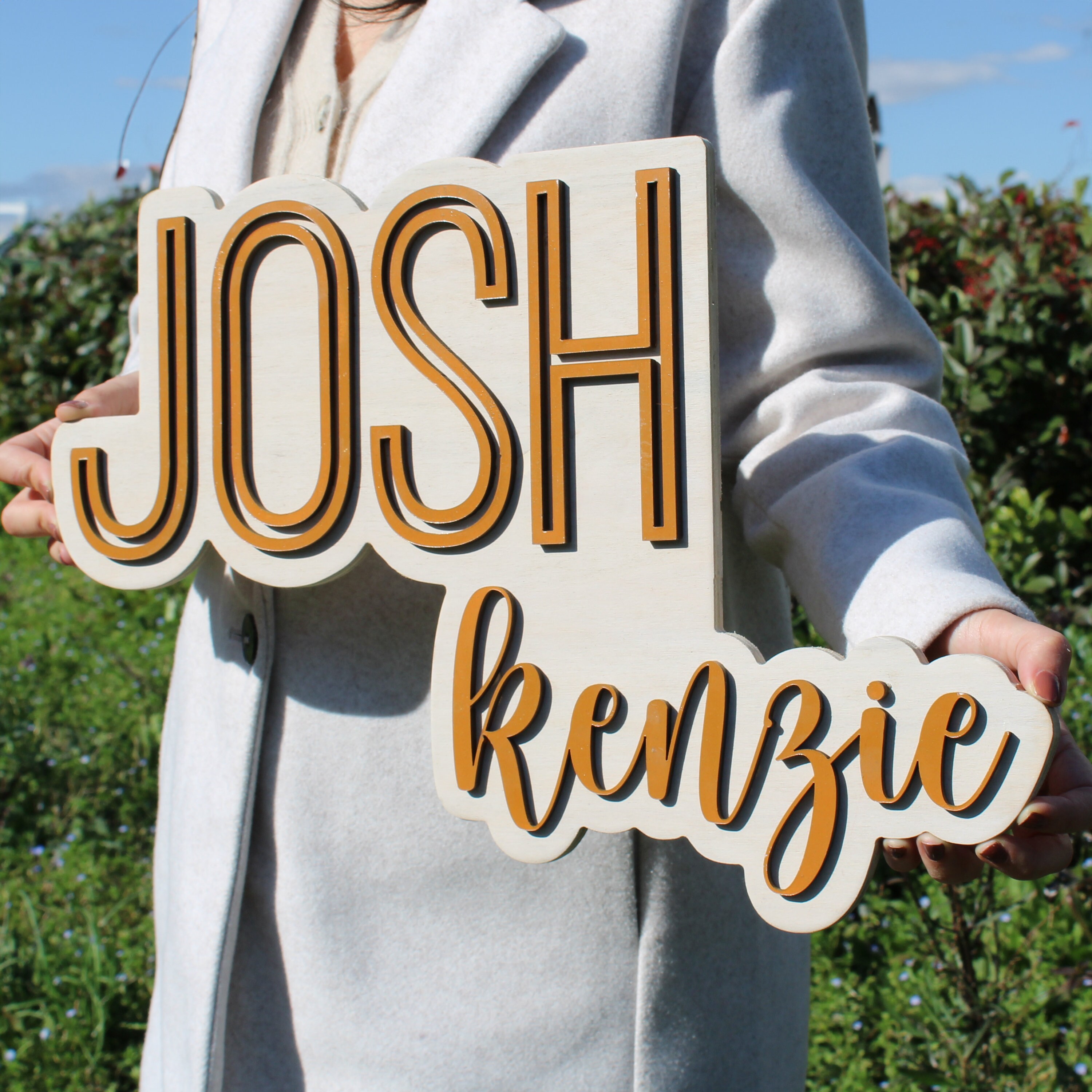 Nursery Name Sign, Wooden Wedding Sign, Wooden Name Sign, Last Name Sign, Baby Shower Sign, Baby Nursery Decor, Custom Wooden Sign