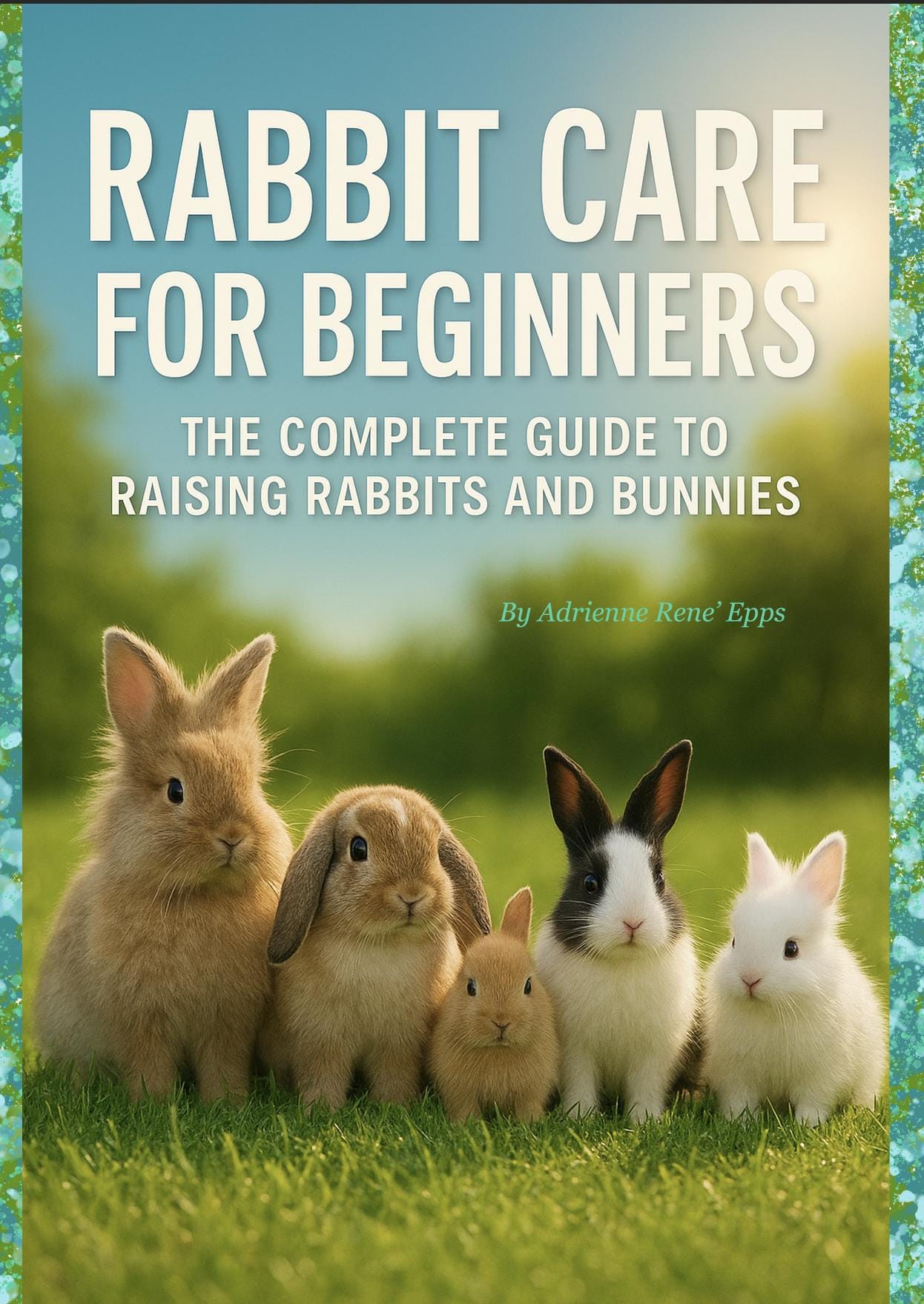 Rabbit Care Guide for Beginners Pet & Homesteading Rabbits (Paperback)
