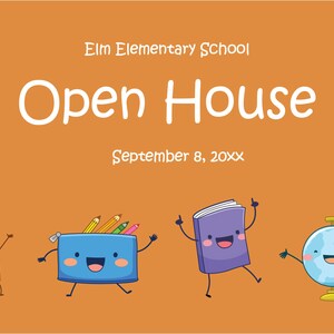 Open House PowerPoint Template: Customizable School Presentation