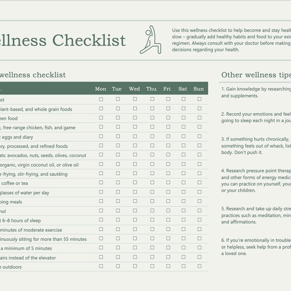Weight Loss Tips Checklist - Etsy