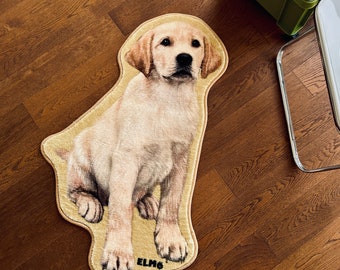 Alfombra de retrato de mascota personalizada, alfombra personalizada para perro, regalo del día de la madre, alfombra de mascota personalizada para gato, alfombra en forma de mascota, regalo conmemorativo de mascota, regalo de San Valentín