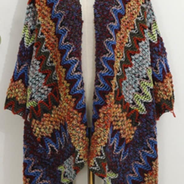 woolen poncho shawl