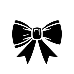 Papillon SVG - Contorno fiocco SVG - File di taglio fiocco - Silhouette fiocco - File SVG-SVG papillon per Silhouette Cameo o Cricut