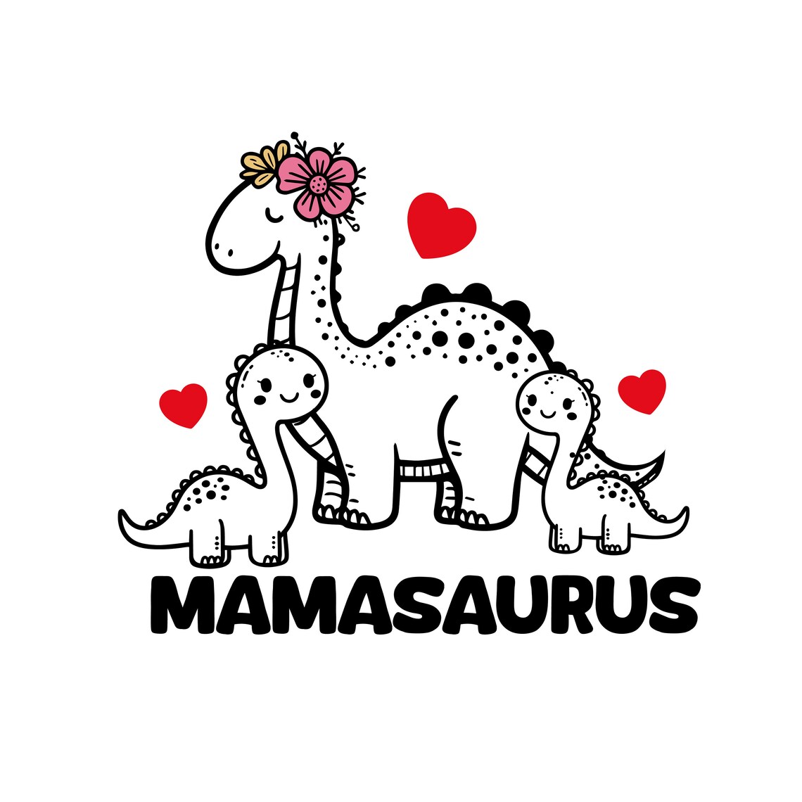 Mamasaurus SVG, Dinosaur Svg, Mama Dino Svg, Dino Svg, Mom Svg, Mommy ...