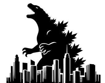 Godzilla Svg Png Eps Jpg