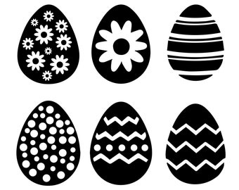 Easter Egg Bundle SVG Files | Easter 2021 Cut Files | Easter Egg ...
