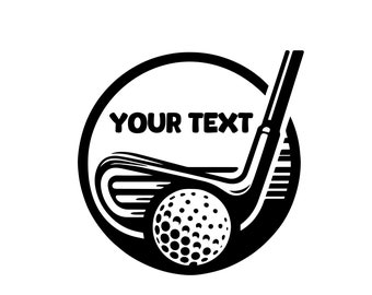 Golf Svg, Golf Name Frame Svg, Golf Ball Svg, Golf Clipart, Golf Cricut, Golf Vector, Golf Club Svg, Golf Cut File, Golfing Svg,Monogram Svg