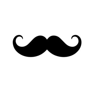 Bigode Svg Cricut Svg Arquivos Camisa Svg Silhueta Svg Para Cricut Instant Download Svg, Clipart