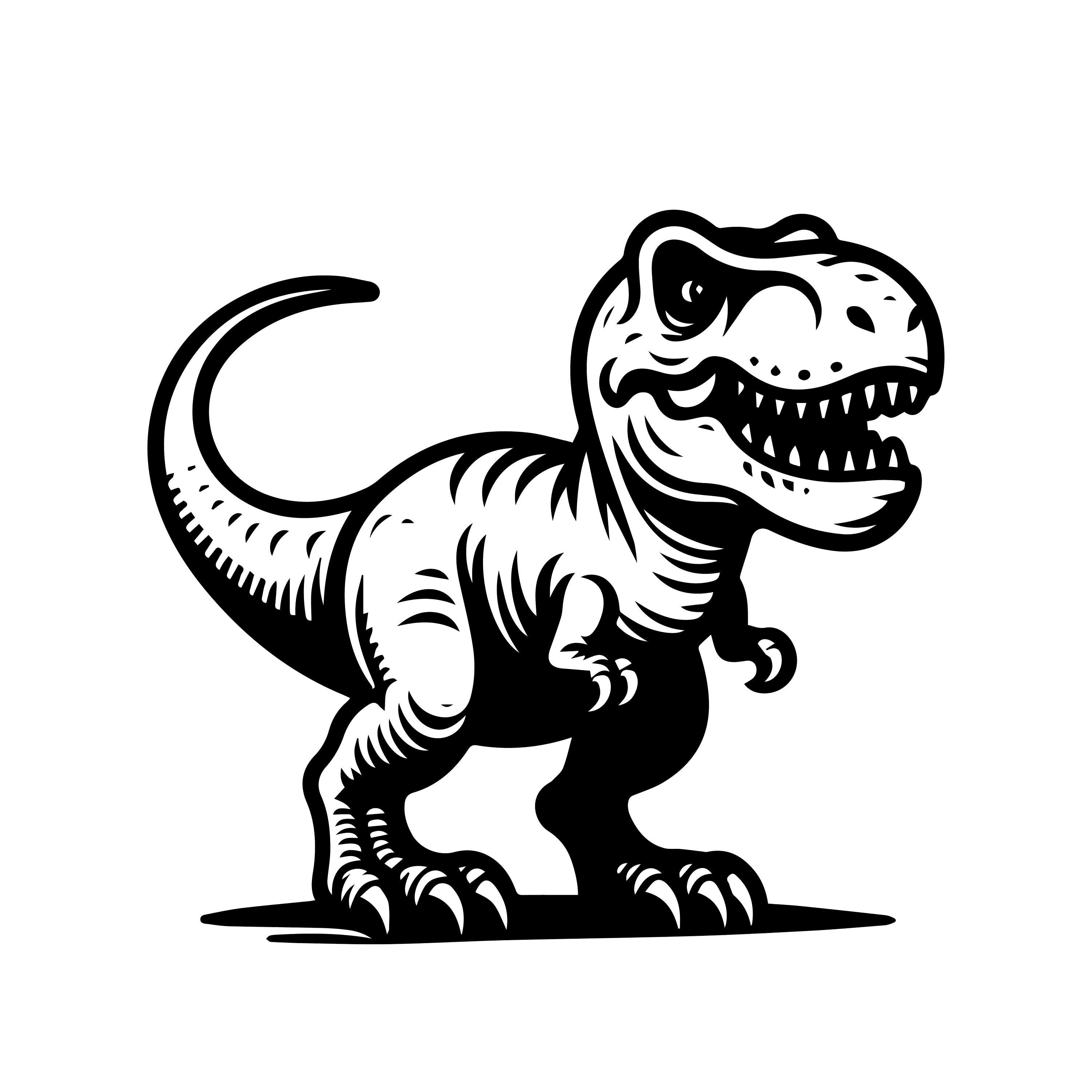 T-Rex Svg, Dinosaur SVG