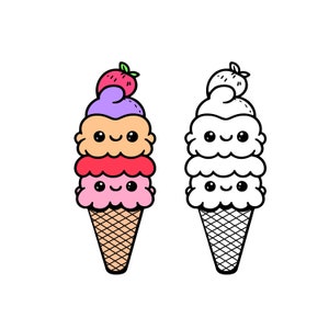 Ice Cream svg Instant Digital Download, svg, png and eps files included,  Summer, Ice Cream Cone
