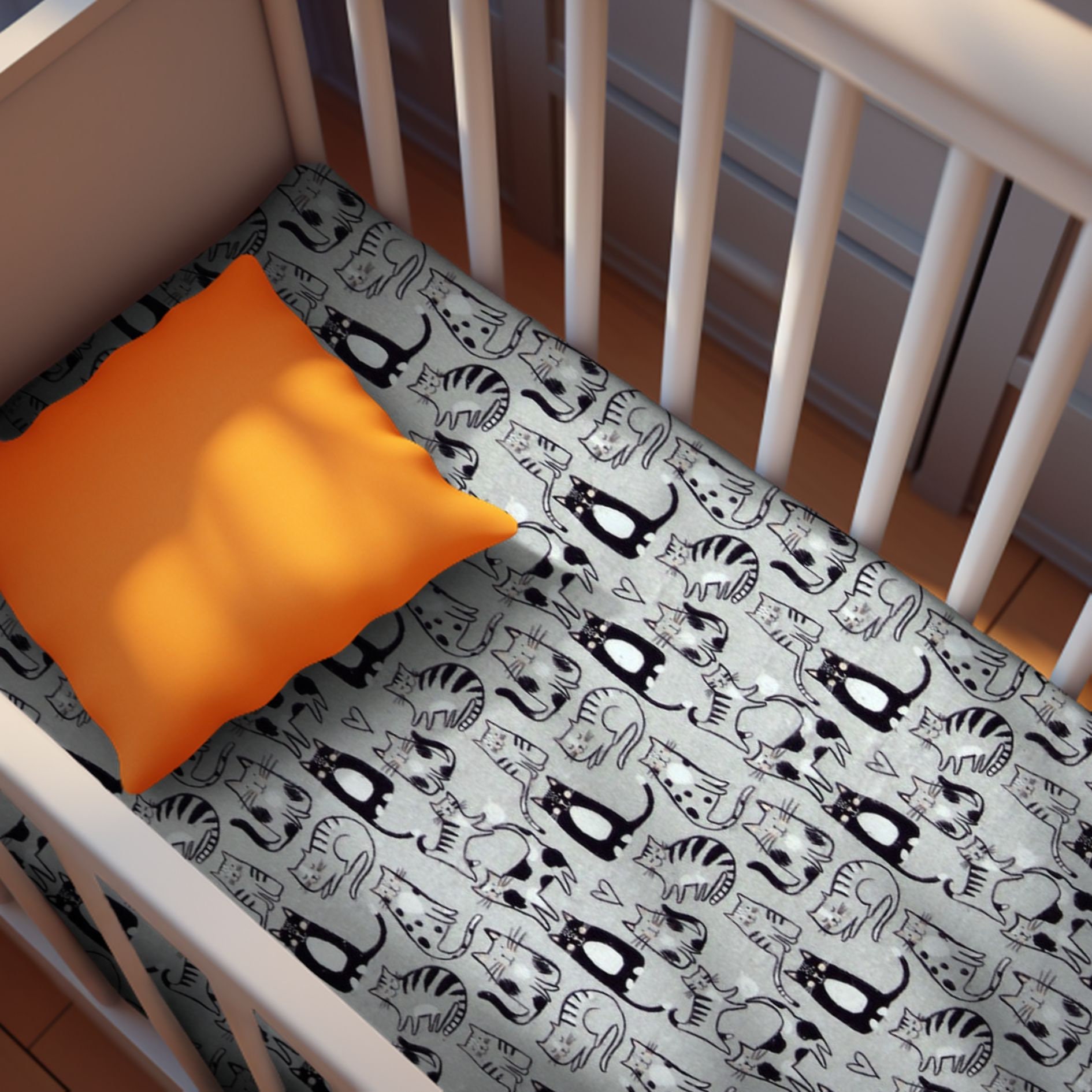 Cat crib clearance sheets