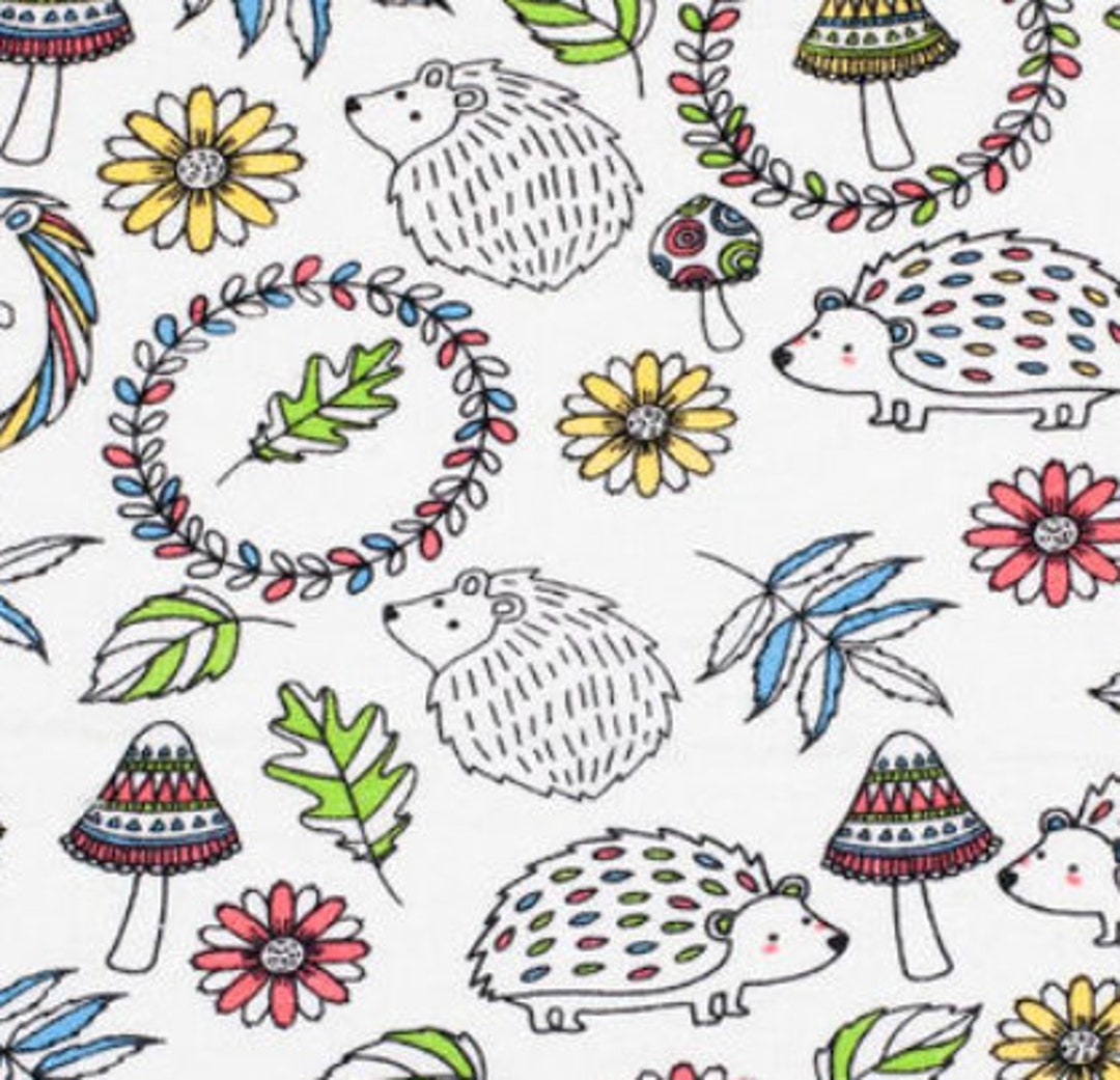 Flannel Crib Sheethedgehog Crib Sheettoddler Sheetfitted Flannel