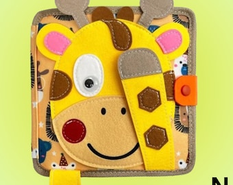 Juguete Montessori Jirafa juguetes de regalo montessori para 1 año.