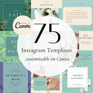 75 Fresh and Fun Instagram Templates