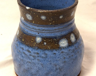 Blue Bloom Bud Vase