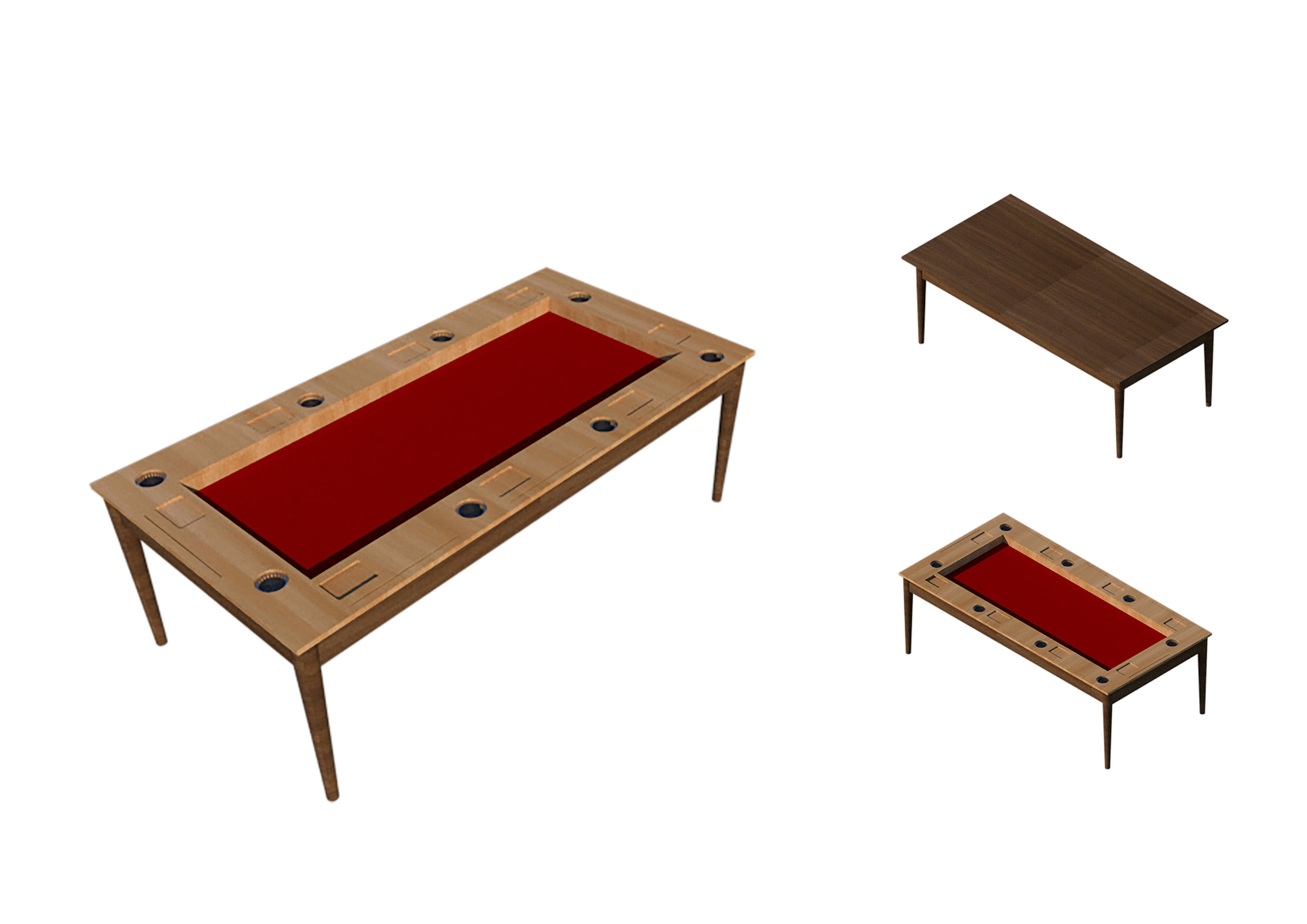 DIY Game Table Digital Plans PDF technical Drawings With Measurements