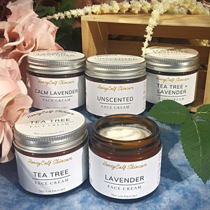 Tallow Face Cream, Face Moisturizer, All Natural Skincare Products, Organic Skin Care Cream, Spa Gift For Her Men Skincare, Sample Sizes