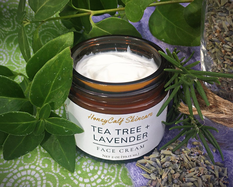 Tallow Face Cream Tea Tree & Lavender. Beef Tallow Cream - Etsy