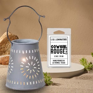 Farmhouse Wax Warmer in Weathered Zinc, Wax Melter, Electric Wax Warmer, Candle Warmer, Wax Tart, Wax Melt Warmer, Rustic Wax Melter, Gift