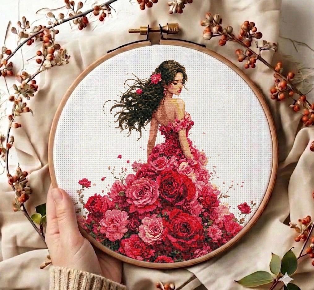 cross stitch formal dresses Woman Dress instock:bleckmann