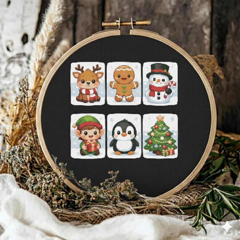 Christmas xstitch - Etsy 日本