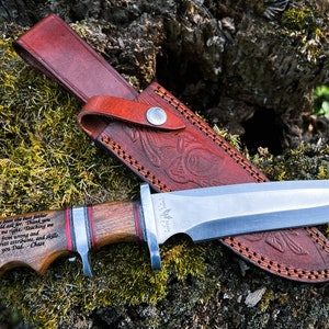 Engraved Hunting Knife, Personalized Christmas Gift for Him, Christmas Present  Ideas for Hiking, Stocking Stuffer Ideas for Dad, Husband