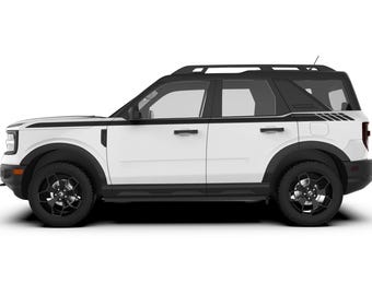 Fits Ford Bronco Sport Decal-Long Body Side Stripes for 21+ Bronco Sport Accessories. Graphic Stickers Come With Protection Film
