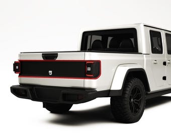 For Jeep Gladiator Vinyl Decals. Tailgate Wrap Kit For Jeep Accessories. Made in the USA, High-Quality Offroad Decals.