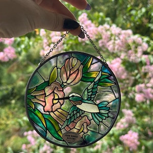 レア joan baker designs キリスト降誕 大型ステンドグラス Joan Baker Designs - Etsy